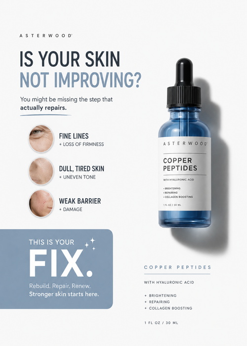 Asterwood Copper Peptides Ghk-Cu FIRMING SERUM
